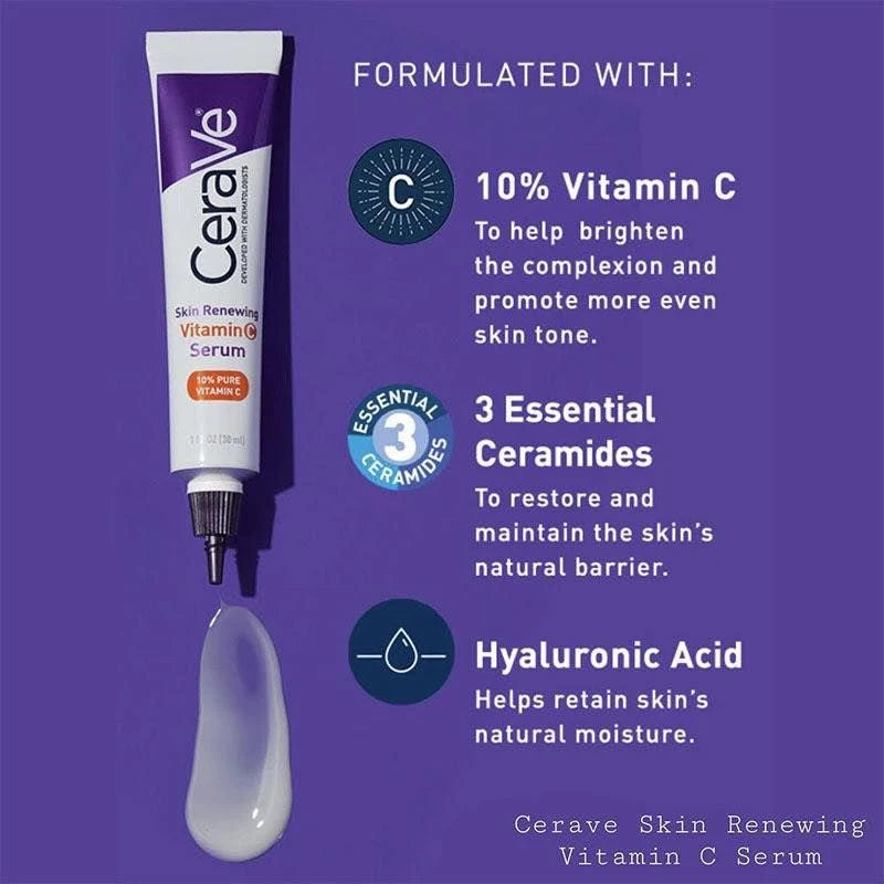 سيروم CeraVe لتجديد البشرة بفيتامين C